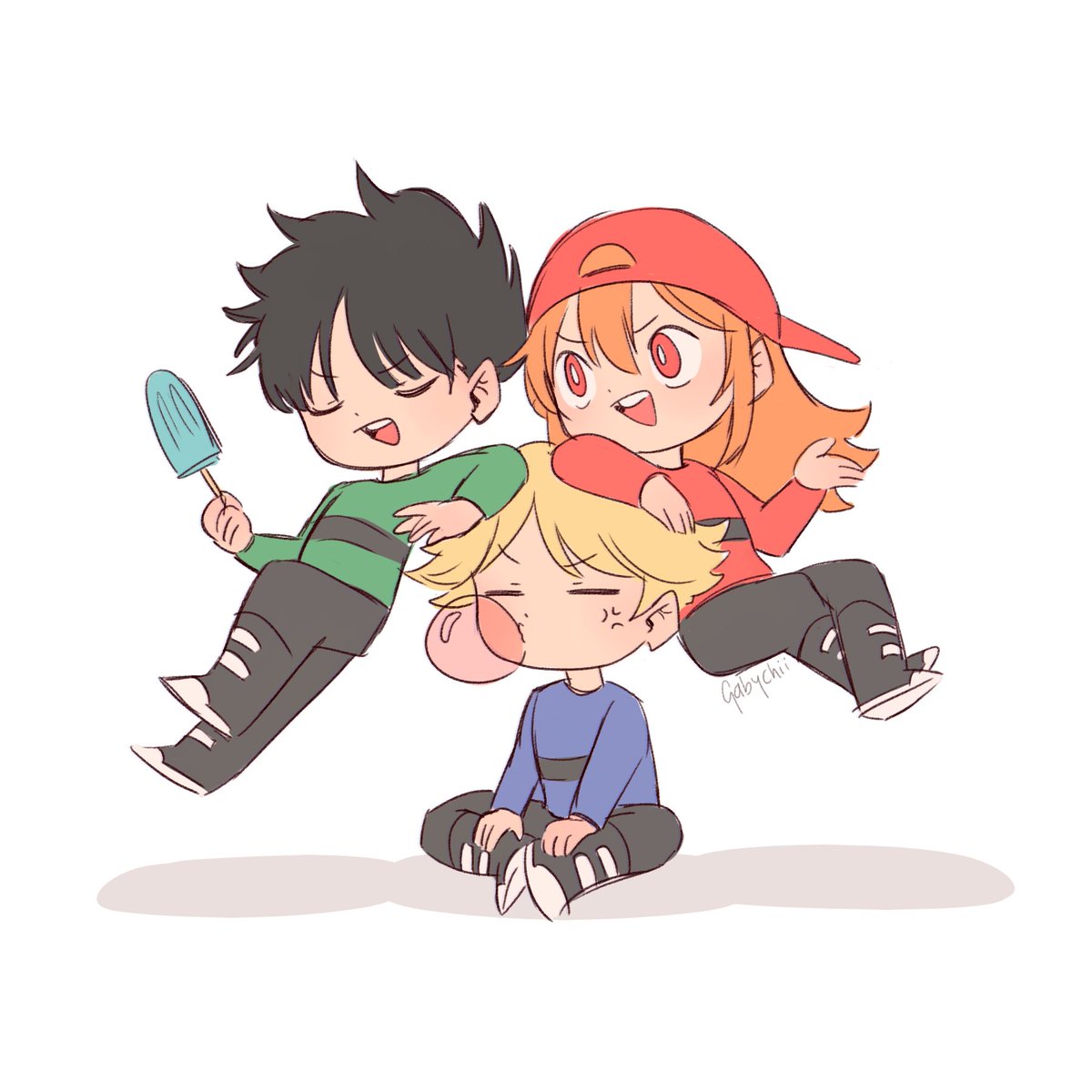 gabychii_'s tweet photo. PPG &amp; RRB 
#fanart #powerpuffgirls https://t.co/3Vkl42kPns