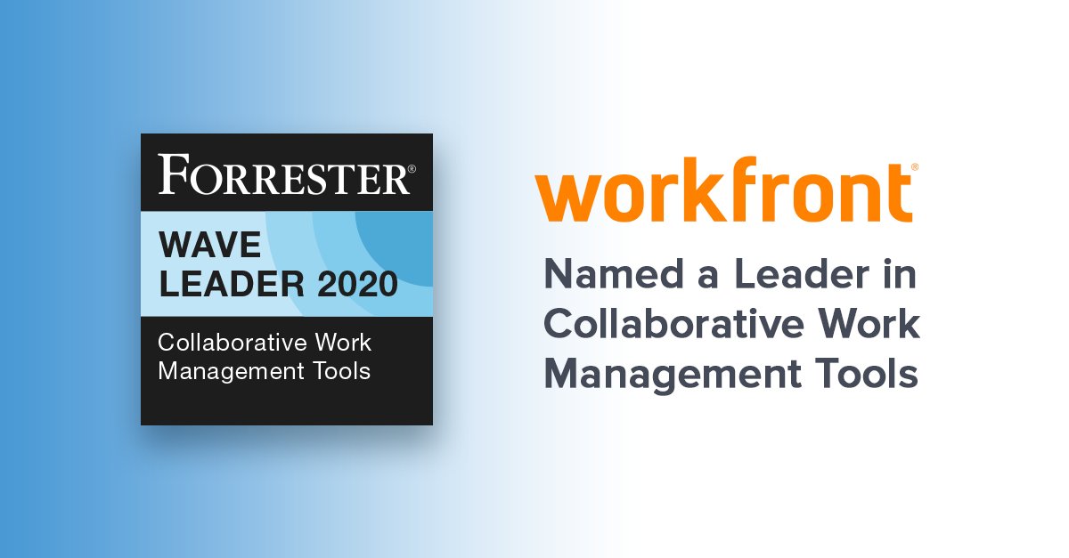 mrrrbeth's tweet photo. .@forrester names @workfront a Leader in Collaborative Work Management Tools. Check out the full report.

#WorkManagement #ForresterWave https://t.co/cRKgsWumDk https://t.co/6VibSrbLeO