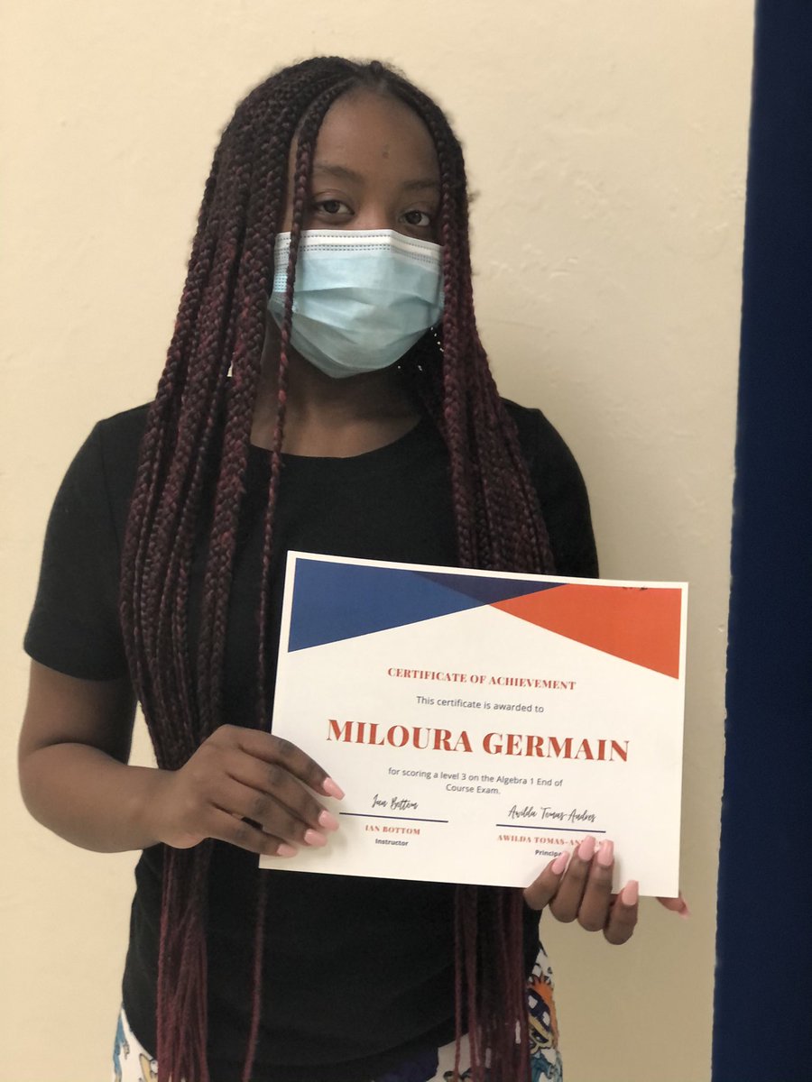 WatkinsSeminol1's tweet photo. We are very proud of  Brianna and Miloura for passing the Algebra EOC! Great job! #resultsarecomingin https://t.co/BGYMjwH6Am