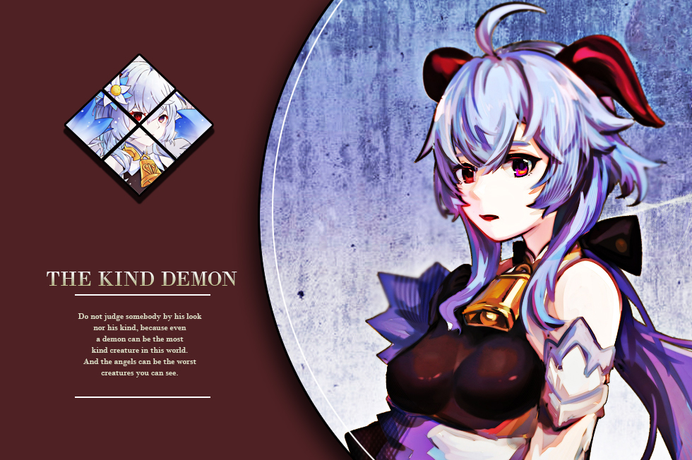 ► 𝐄𝐯𝐞𝐫𝐲𝐨𝐧𝐞 𝐢𝐬 𝐞𝐯𝐢𝐥 𝐭𝐢𝐥𝐥 𝐲𝐨𝐮 𝐬𝐞𝐞 𝐡𝐞𝐫 𝐭𝐫𝐮𝐞 𝐫𝐞𝐚𝐬𝐨𝐧𝐬. 
• Single Shipp.
• Original Character. ( Ganyu - Genshin Impact )
• Open to plots.
• Art is not mine.
• Only spanish.
• +18 ( Gore en general. )
• Lewd sólo con su shipp.