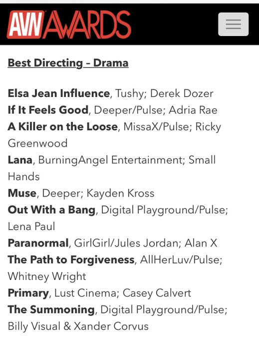 2 pic. Thank you @avnawards For recognizing our movie PARANORMAL with 7 nominations including Best Directing