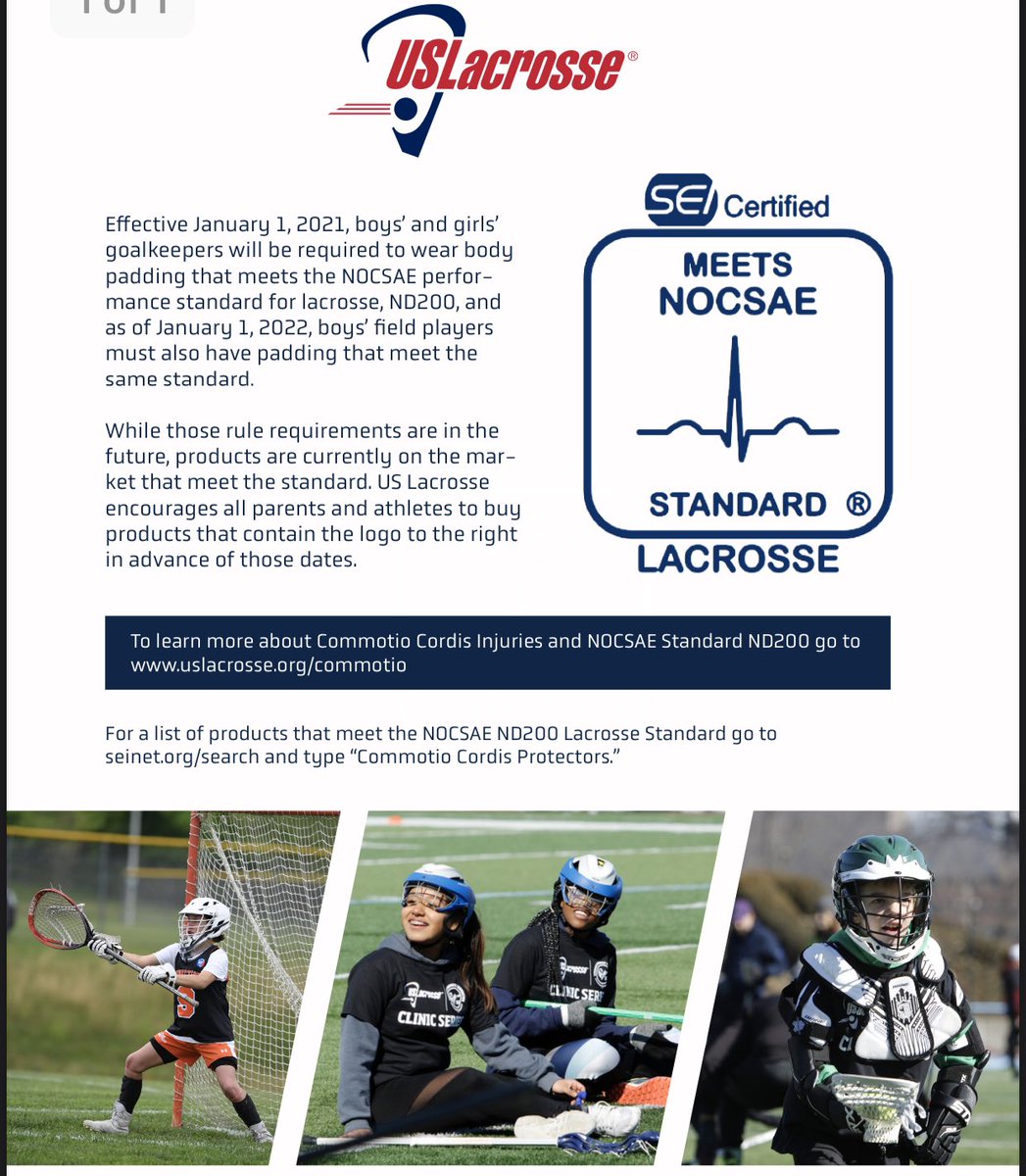 New! January 1, 2021 goalie gear update.