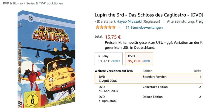 ルパン三世カリオストロの城の海外の反応や評価感想 名言集 あらすじネタバレ Cinemahitstv シネマヒッツ 映画のあらすじネタバレ 感想評価と口コミレビューを掲載