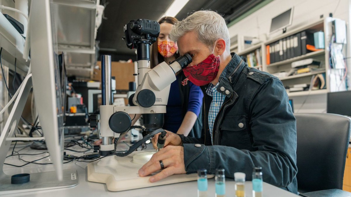 VTEngineering's tweet photo. Their findings could provide inspiration for new microfluidic devices, technology that is used for a number of reasons, such as testing for #COVID19. 🔬 #VTEngineering https://t.co/FNmZ9Na6Nz