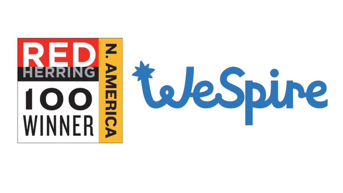 We are proud to share we made it to the @DigitalHerring Top 100! 

“...WeSpire embodies the drive, skill and passion on which tech thrives.” – Red Herring chairman Alex Vieux.

Details here: wespire.com/red-herring-to…

#RHTop100 #RedHerring #RedHerringNorthAmerica