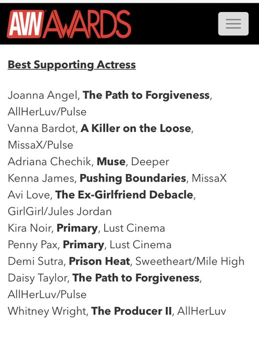 1 pic. Thank you @avnawards For recognizing our movie THE EX GIRLFRIEND DEBACLE with 2 nominations including