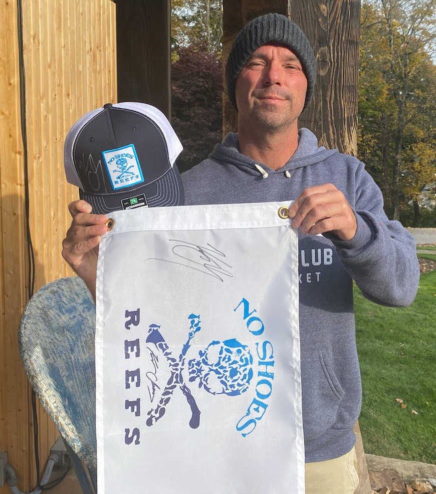 kennychesney's tweet photo. Thanks Deep Apparel for the eco friendly products benefiting @noshoesreefs. Enter to win a signed hat and flag when you buy any two items. One winner per day through Nov 25. #onereefatatime #oceanhabitat #foroceansake #reefballfoundation @RePatriotFlag https://t.co/LL4fWrRLEe