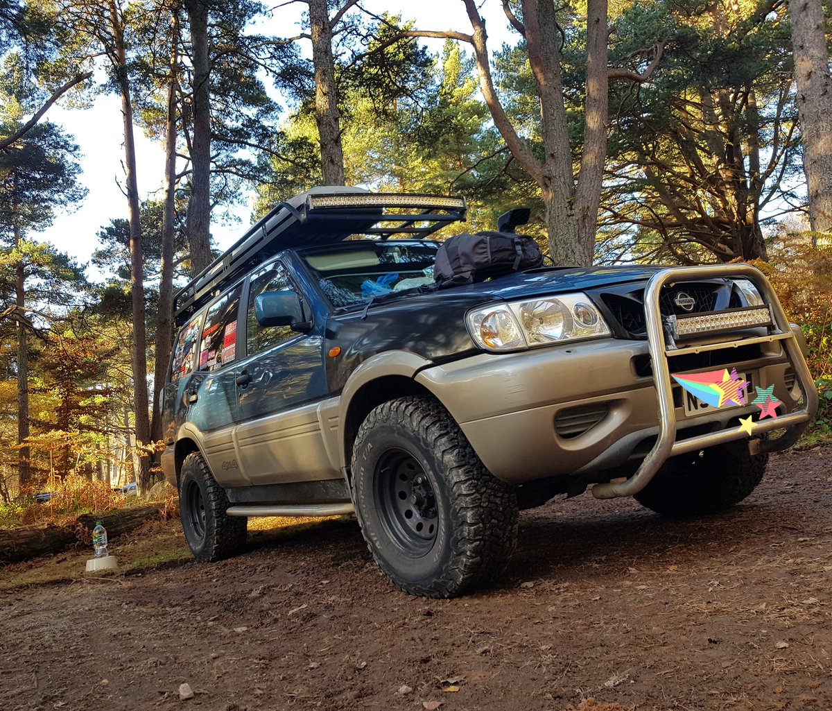ffsewan7's tweet photo. The truck in her natural environment
 One of the best things I have ever own.  Freedom in a picture.

#territhetruck #nissan #terrano2 #lwb #turbo #diesel #flex #pedders https://t.co/rZT4byBlLW
