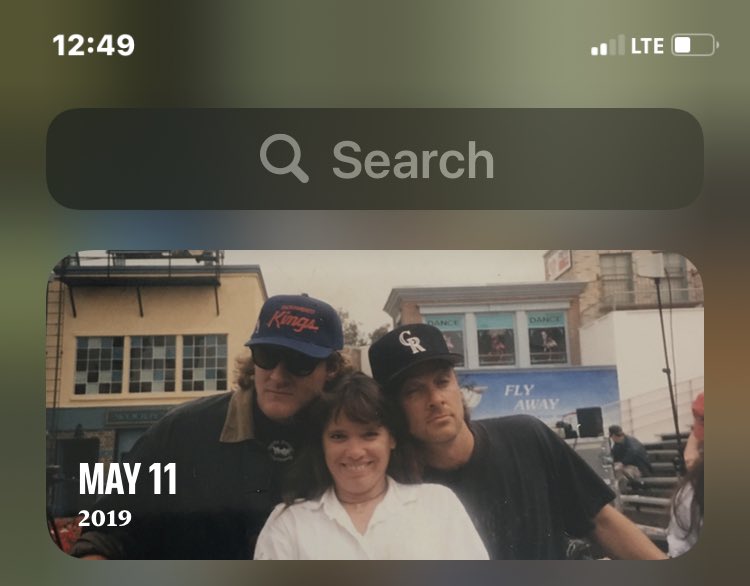 Luvthe1yourwith's tweet photo. iPhone does a thing where it picks photos and puts them on your Home Screen. Today’s photo. I think this was at Sea World! Great memory!! #MarkandBrian @mandbrhof @BrianWPhelps @RudyDaniels1 https://t.co/ziG93QjsKY
