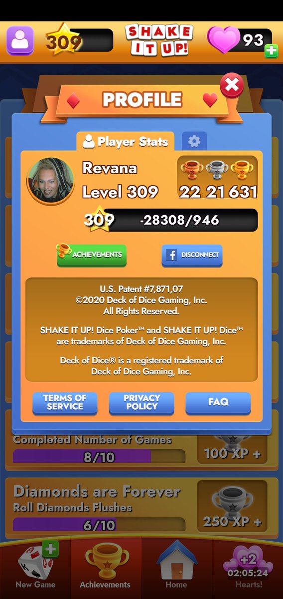 DjRevana's tweet photo. @shakeitupdice Hello, just about shake it up app. There seems to be a bug in the app. The xp are for some reasons not working. And also a bug in achiefments those xp are not added and therefore i am stuck on level 309.

Can you please fix this

Regards Revana Selen https://t.co/vDzO0Xwc5s