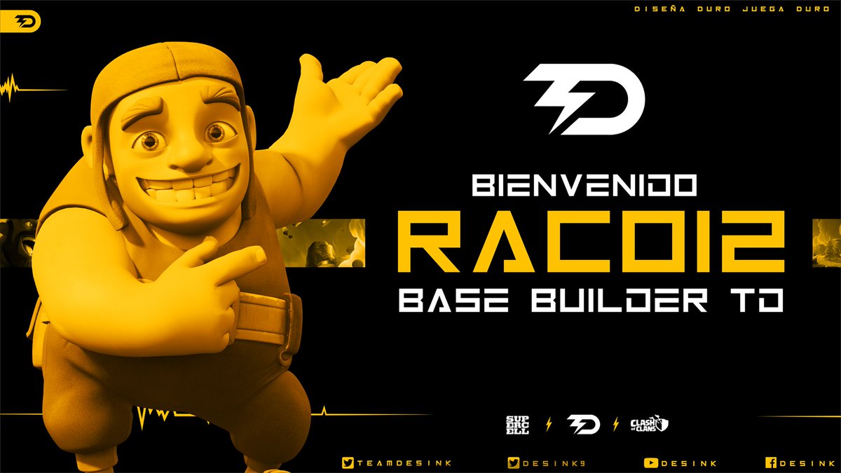 DK_gaming9's tweet image. Queremos darle la bienvenida a nuestro 1er Diseñador de Bases en el @Teamdesink , nuestro compañero @raco12coc ⚡️🛠️ Quien nos estará dando soporte defensivo para nuestros eventos del competitivo🏆

Un gusto poder contar contigo, bienvenido al TD🧡