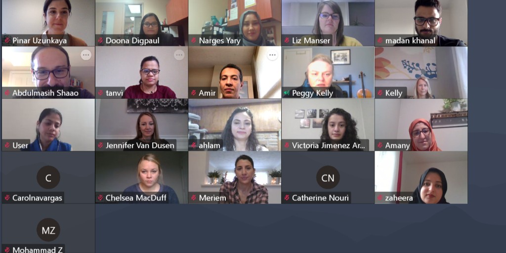 otec_training's tweet photo. Congratulations #DestinationEmployment graduates for their Virtual Pre-Employment Training. We celebrate your commitment! Thank you @YMCAYWCA_Ottawa for the great virtual program delivery. #TourismMatters #ImmigrationMatters
@ORHMA @TourismHRCanada
@hotelassoc @CitImmCanada https://t.co/iy6togbfF9