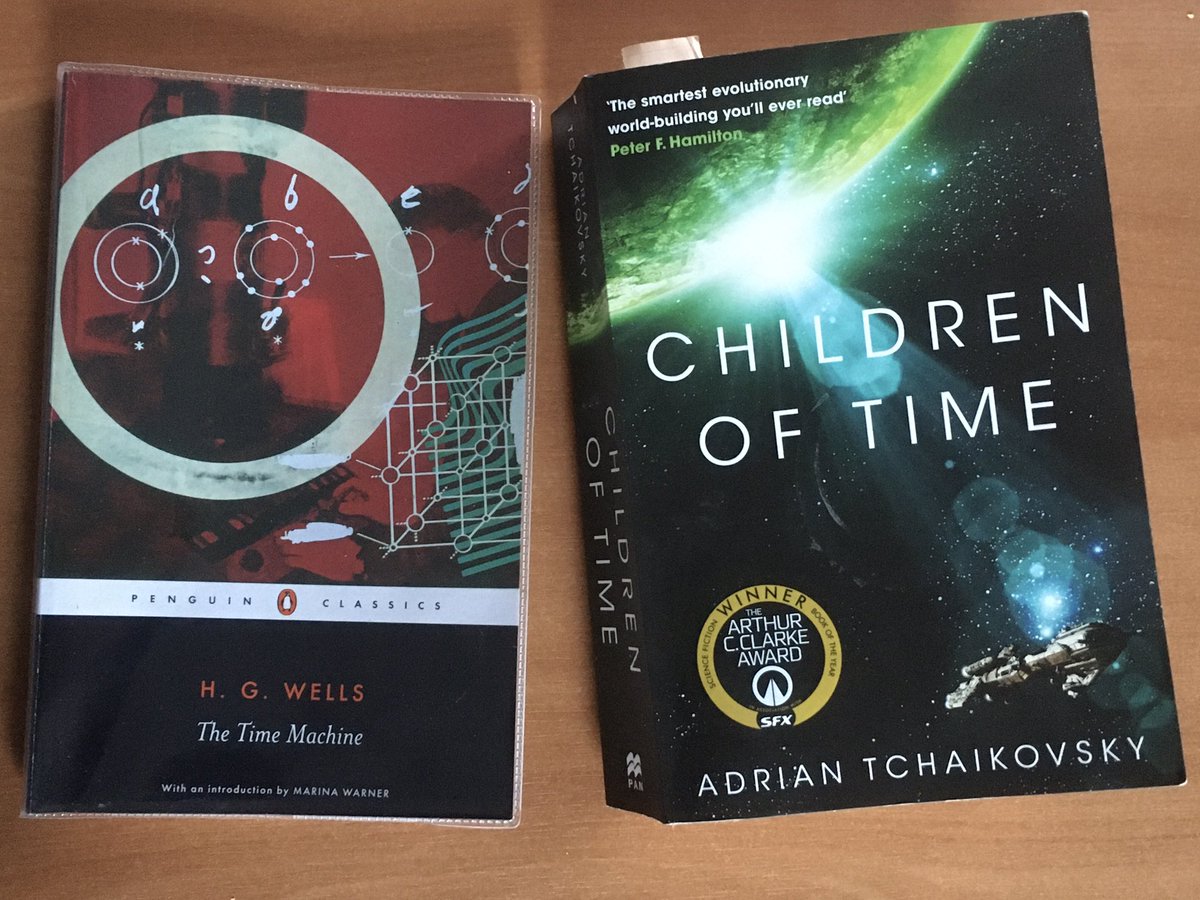The Time Machine is a great Segway to other wider reading recommendations in the genre. Science Fiction is often a perfect jump into fiction behind YA. Children of Time for instance!