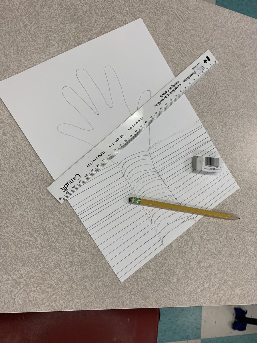 Optical illusion art, color and lines! #getcreative #ArtMatters <a href="/BerwickSchool/">Berwick School</a>