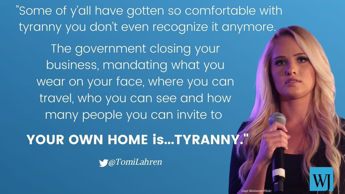 WesternJournalX's tweet photo. Worst COVID lockdown yet? Dem Governor bans gatherings inside of homes:  https://t.co/tr9BlGnMqe

@TomiLahren https://t.co/FXs19jhKF9