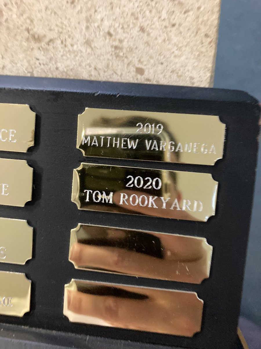 trookyard's tweet photo. Always good to win the “I turned up to training at award” #emus2020 #pressos https://t.co/jsHaM5RmrI