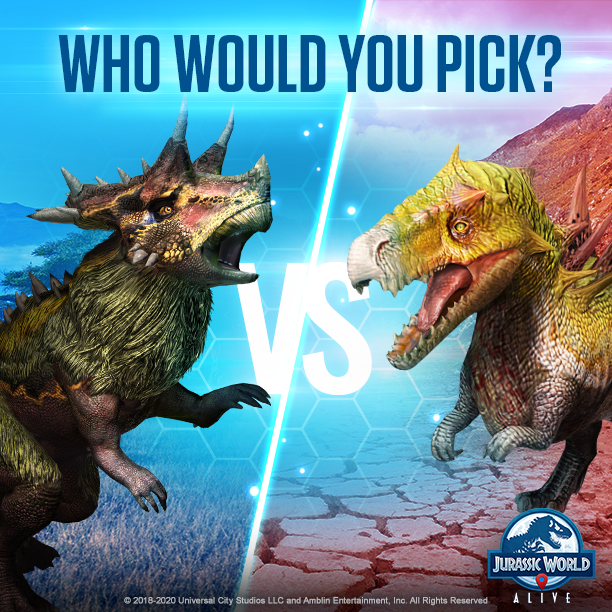 Jurassic World Alive tweet media