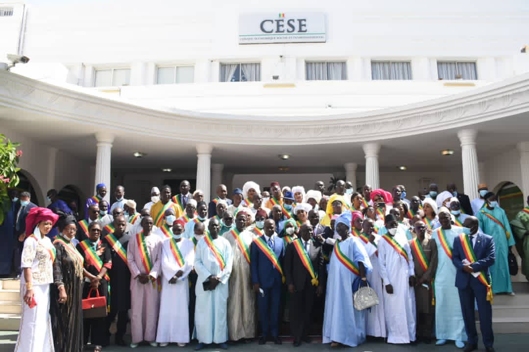 Le Président du CESE avec les conseillers