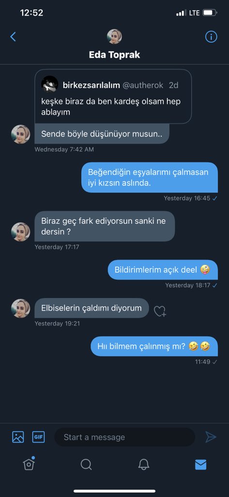 minious's tweet photo. @edagmatizm Asıl konuşma ektedir arkadaşlar tahriklere kapılmayalım ahsjsksk https://t.co/AFoYPhsyEq
