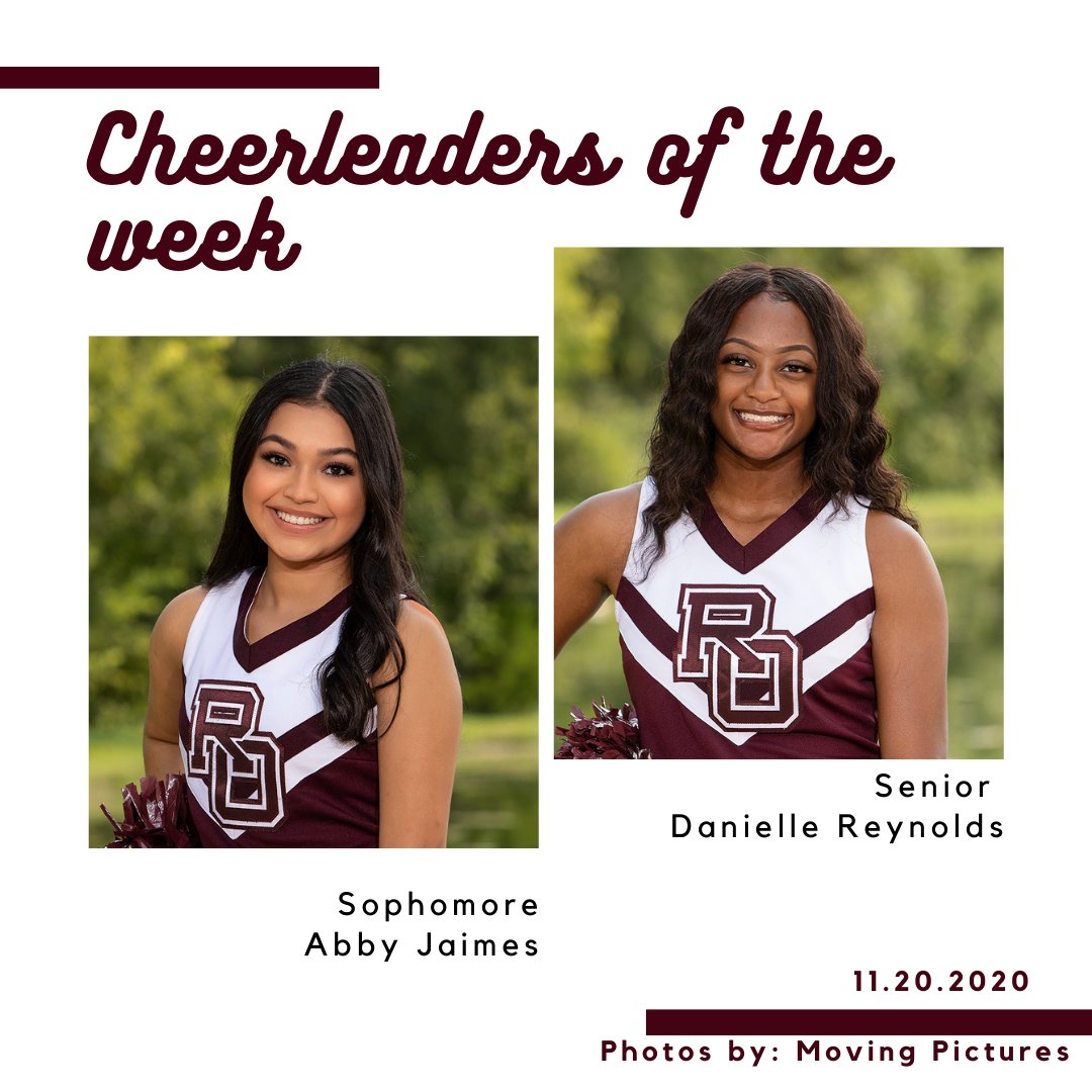 Congratulations to our #cheerleadersoftheweek. We can't wait to cheer with you tonight. #ftwsrocheer #hawkpride #hawksunite