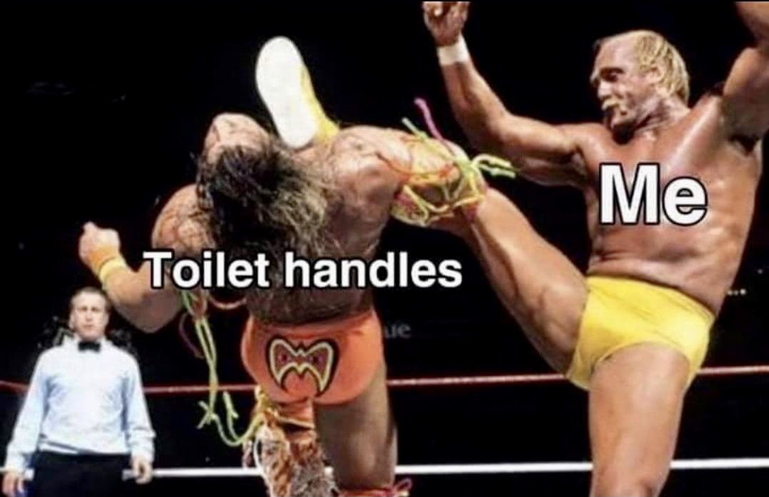 LloydLegalist's tweet photo. The chosen method of all who use public restrooms. https://t.co/fw8tUw1IVo
