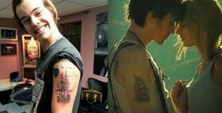 Most of the articles written about it already addressed Harry’s tattoo being similar to the one that the guy from the I Knew Your Were Trouble music video