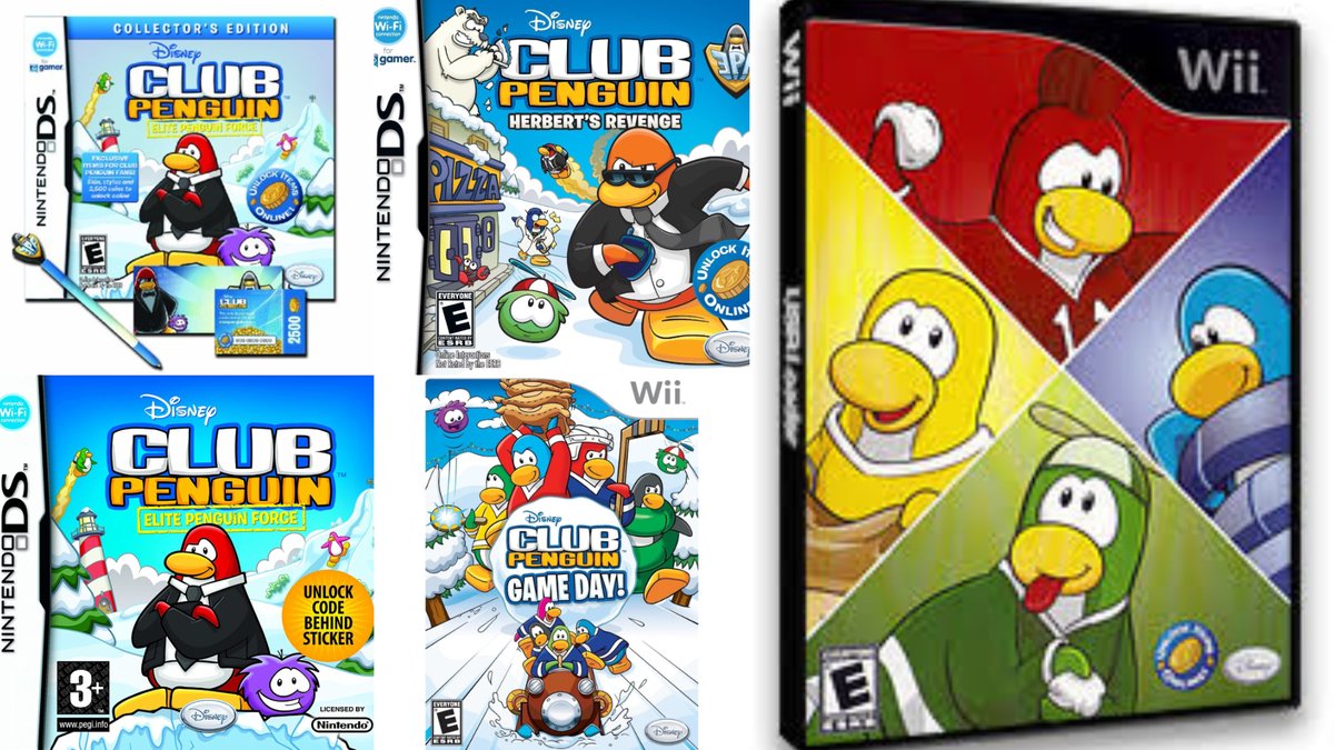 🐧ThatPenguinDude🐧 on X: Did you know CPM #3 ----------------------------  There is was 5 club penguin games released (2 of which being just a  reskin). Elite penguin force had a collector edition with