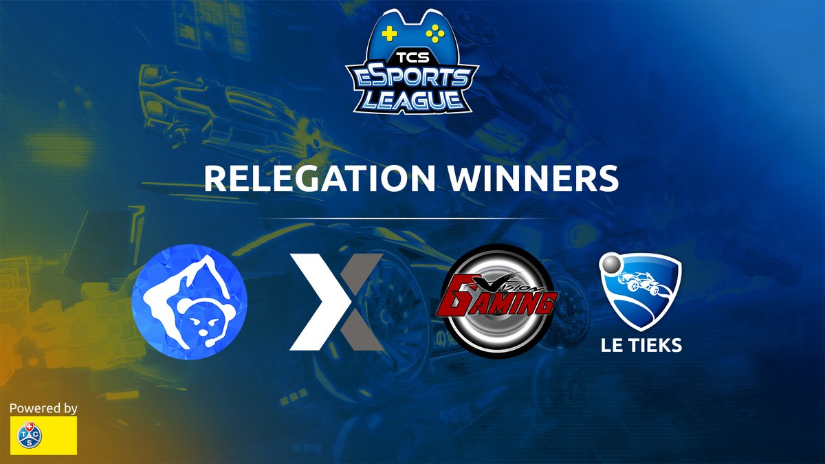 tcs_esports's tweet photo. The winners of the Relegation! ๐
๐ฅณ Welcome to Season 6:
@ArcticGamingCH
@SparxEsports
@VisionGaming_CH Economists
#LeTieks
๐ข Thanks for participating and see you all soon:
@LostikCH
@XamaxEsports
#RocketFelines https://t.co/iUHi55jdJM