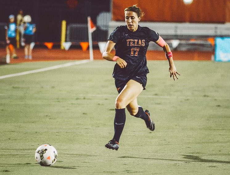 TexasSoccer's tweet photo. HAPPY BIRTHDAY to our newly married Texas-Ex @kes__17! Hope you have a great one Kelsey! 🤘🎂 https://t.co/nPv5pGTRL2