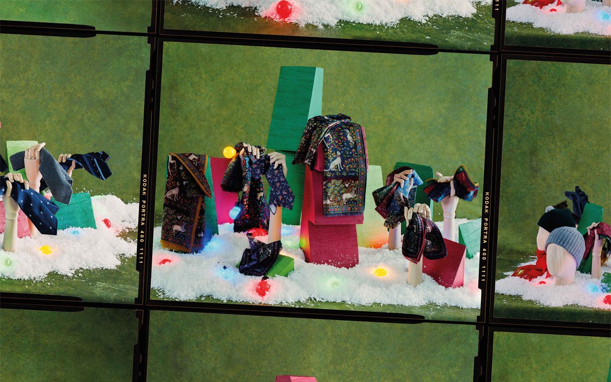 Our gift to you: a bounty of visual inspiration for the festive season ahead, photographed by our frequent collaborator John Spinks, and featuring specially commissioned sculptures by London-based artist Dominic McHenry. Don't say we never spoil you. 
ow.ly/zfKE50CqoHV