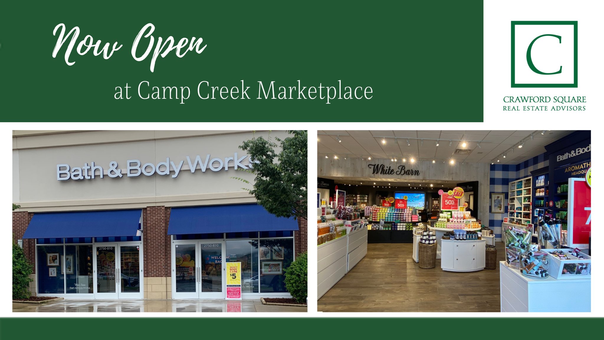 Crawford Square on Twitter ShopBBW to Camp Creek Marketplace