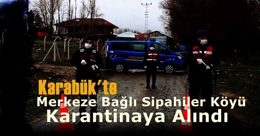 karabukgundem's tweet photo. Karabük merkez Sipahiler köyün de birden fazla vaka tespiti sonrası Karabük Valiliği İl Hıfzısıhha Kurulu 14 günlük karantina uygulamasına geçildiğini açıkladı
Valilikten yapılan açıklamada şöyle denildi; #alındı #karant https://t.co/FNamW9z1nh https://t.co/yrxpvkOpFU