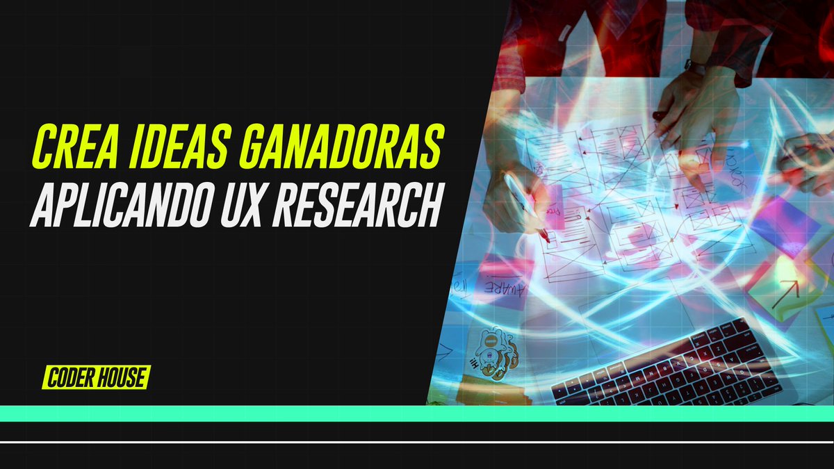 coderhouse's tweet image. Los invitamos a leer nuestro último #CoderBlog, en el cual les contamos todo sobre el mundo del UX Research, entendiendo los aspectos básicos de esta disciplina y su importancia a la hora de convertir ideas en grandes soluciones ⚡️
Leelo acá:
coderhouse.com/blog/ux-resear…