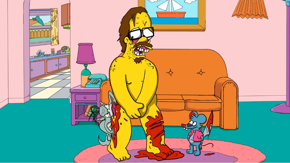 joshstifter's tweet photo. Okay, guys. This is getting out of control. I ordered another one of those #simpsonize me things, and this just isn't right. I think they need to make me a bit skinnier... 

I'll ask them to try again. #Simpsons #cartoonoftheday https://t.co/oR0a5VhMVJ