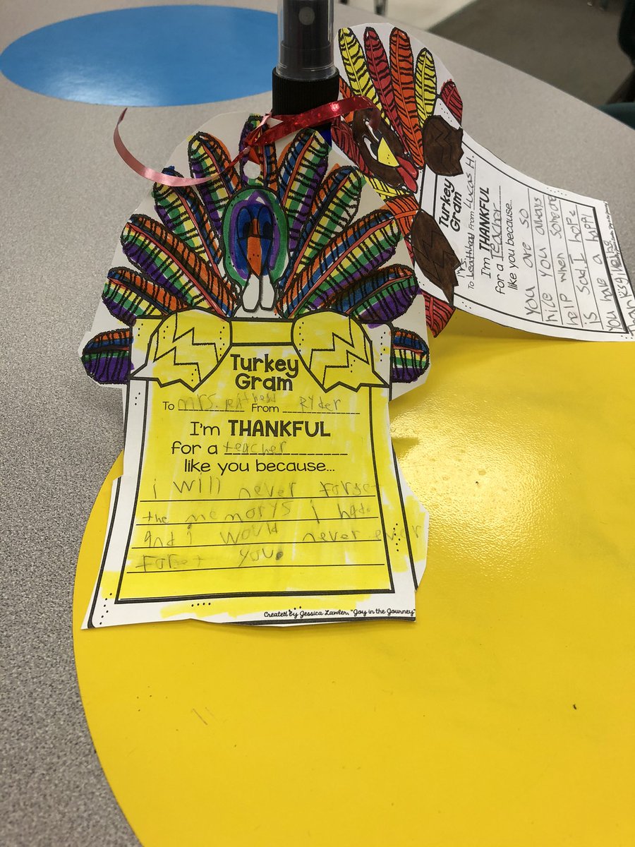 I got a Turkey Gram from 2 former students. These sweet words made my day. Thank you boys! I’ll never forget the memories we made either ❤️<a href="/cypresscreekvcs/">Cypress Creek</a> <a href="/sofiawalk79/">sofiawalk</a>