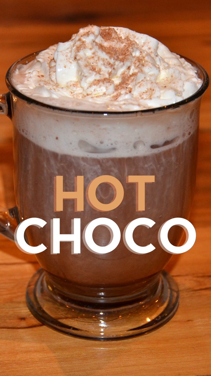 Hot Chocolate Choices:
🤎Regular
🤎Spiked
🤎Cream/Cinnamon/Sugar Topping

#hotchoco #hotchocolate #drinklocal #supportlocal #supportlocalBusiness