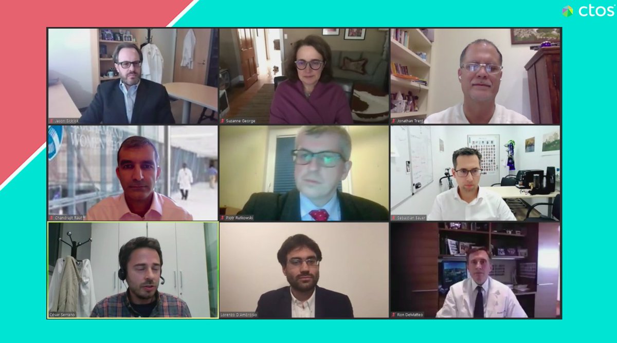 tomassoule's tweet image. Excellent session of #GIST full of excellent doctors! 👏👏👏

#ctos2020 #sarcoma