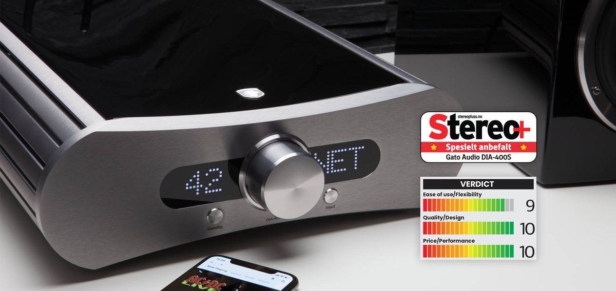 gatoaudio's tweet photo. Its a Steal! Recommended Award! Read StereoPluss review of the DIA-400S here: https://t.co/5tHKmdmnSs https://t.co/Cy6WvqyvGW