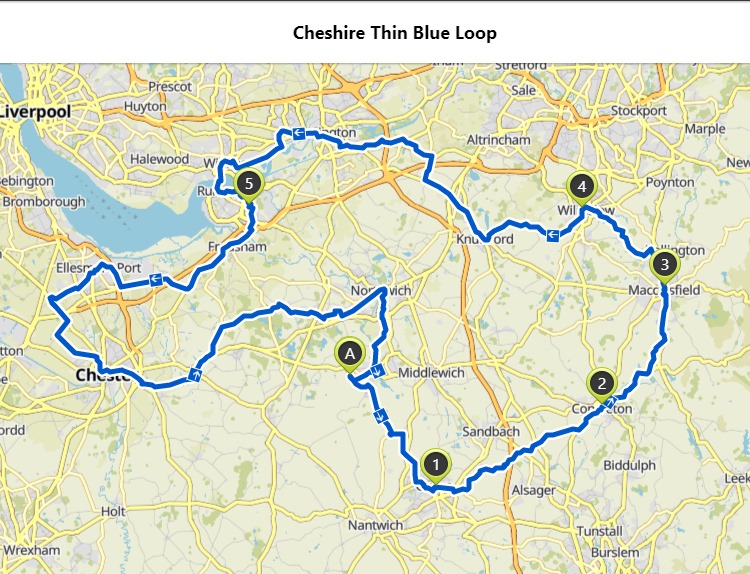 thin_loop's tweet photo. Created to post, share, update + make you aware of a fundraising bike ride around Cheshire raising £3,687 for the Mental Health Charity, Mind

139 miles (non-stop) + 15 police stations = The Thin Blue Loop.

It will be painful!

It will hurt!

It will be worth it!

May 22 2021 https://t.co/EHD0rFIZR3