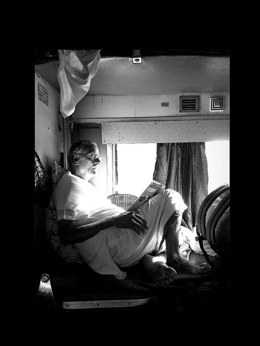 It's Travel Mood Friday! Today's mood is moody train travel. 🚊 

This gorgeous photo was taken by Shiva as he was traveling through India. Check out the full jaunt, The slow train to Varanasi, in the app with.upjaunt.com/bCUprlA9xbb #mood #Travel #TGIFeelGoodFriday