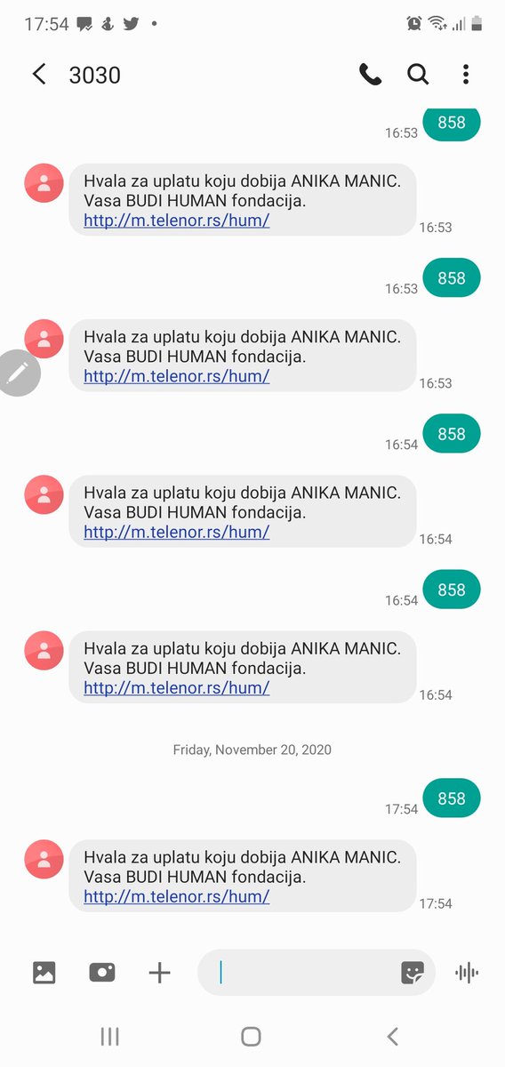 mihajl_milena's tweet photo. @MilanJosimov @TamaraSimic11 @CallMeTheFixer @milessa_ @amfetaminolohie @KoprivicaIvana @ksipa @pajaoliver @suboticke @tako_hoce @Bokica24160209 @datividimslova @detetame @PetrovicDanica @1512sladjana @drimmerrrrrrr @maestro_qq @GojkoBozovic @VojaZanetic @magdicgoran @KDrobnjakovic Hvala Milane! Molim @pokitoblonde @JelenaZarkovic5 @StojanovicSonja @senamaric @AntonMilan da ukoliko mogu pomognu slanjem poruke 858 na 3030 i da pozovu svojih 5 pratilaca da učine isto. Hvala neizmerno svima! https://t.co/pAhlU9Zf4i