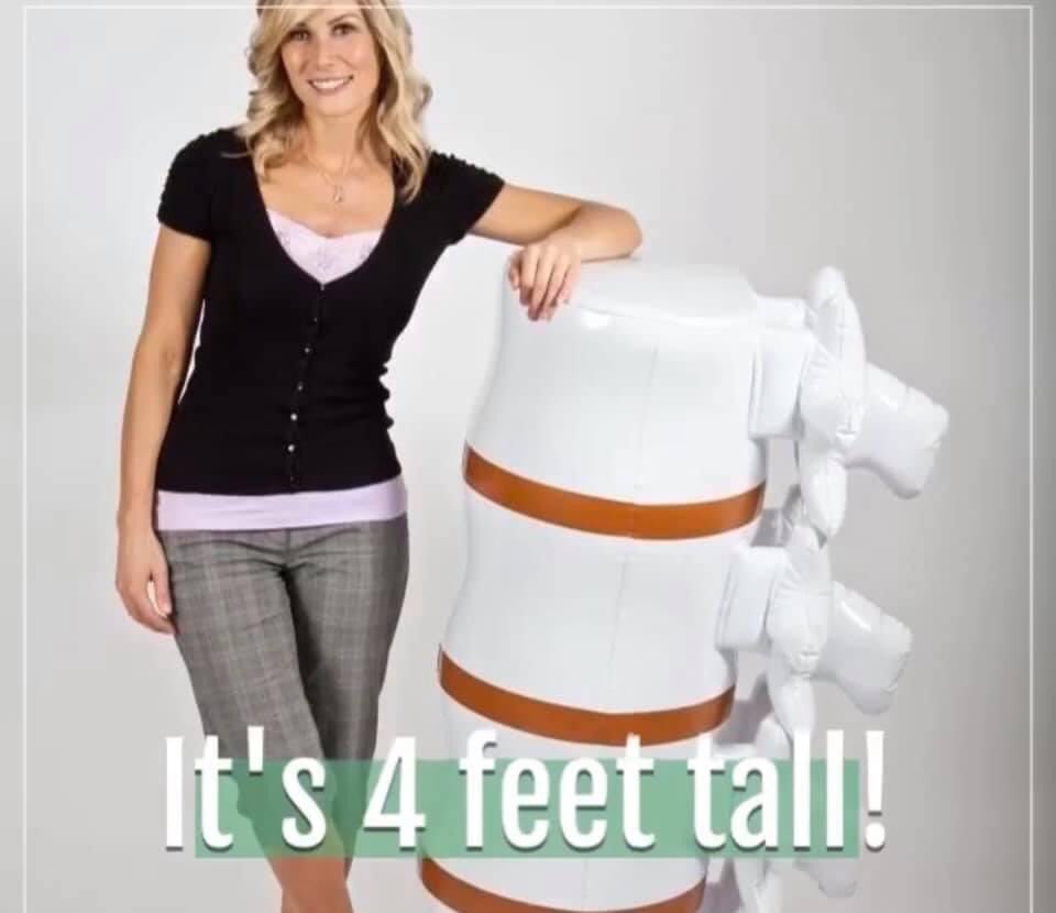 InflatableSpine tweet picture