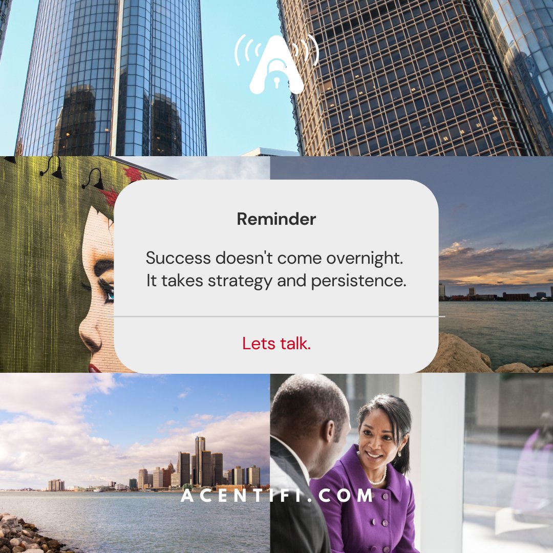acentifi's tweet photo. Persistance without strategy or strategy without persistance won't get you anywhere. It takes both to make your business flourish. https://t.co/89LTI0iomG