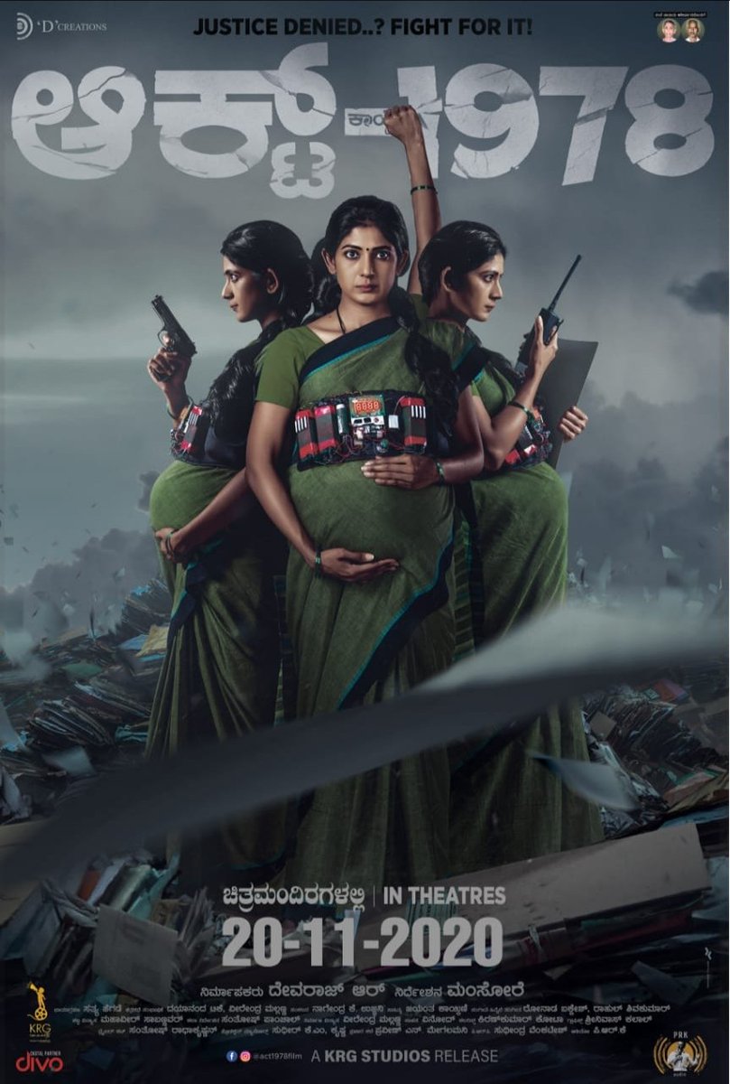 BhuvankumarM's tweet photo. #Act1978 ಚಿತ್ರ ಬಹಳ ಚೆನ್ನಾಗಿದೆ  ಮತ್ತು  ಕೊನೆಯವರೆಗೂ ಕುತೂಹಲಕಾರಿಯಾಗಿದೆ.

ಯಾರು ಶೋಷಣೆಗೆ ಮತ್ತು ಅನ್ಯಾಯಕ್ಕೆ ಒಳಗಾಗಿ ತಮ್ಮ ತಾಳ್ಮೆಯನ್ನು ಕಳೆದುಕೊಂಡು ಸಿಡಿದೆದ್ದರೆ ಏನಾಗಬಹುದೆಂದು ಈ ಸಿನಿಮಾ ತಿಳಿಸುತ್ತದೆ.

ಎಲ್ಲರೂ ತಪ್ಪದೇ #Act1978 ಸಿನಿಮಾವನ್ನು ನೋಡಿ.

#iNeedRESPECT

@Act1978Film
@mansore25 https://t.co/ijpAkbwPIo