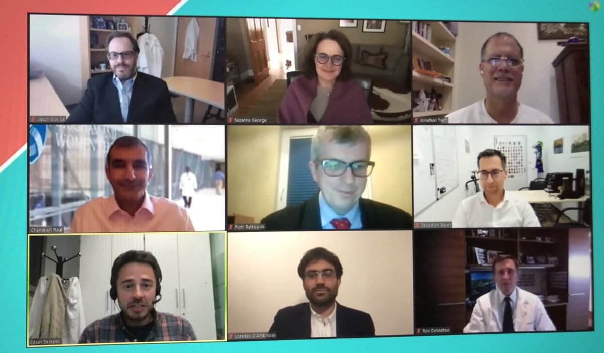 Winette_vdGraaf's tweet image. I am a bit concerned that @JTrentMDPhD is on the panel #ctos2020..
Who can update us on the excellent discussion by Ron DeMatteo now? #GIST