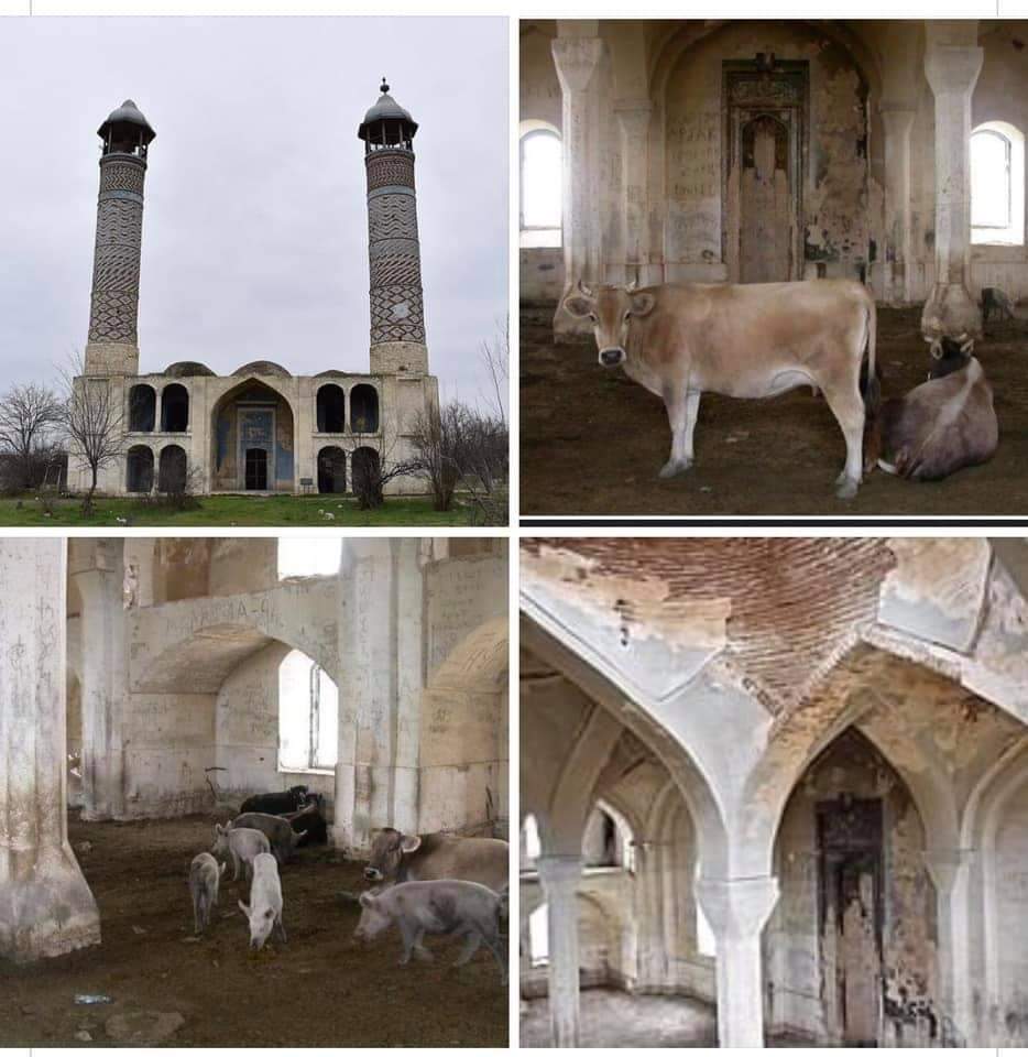 Yusif91921076's tweet photo. @naghdalyan Here is Aghdam district . 
After occupied by Armenian Republic  .  WITHOUT COMMENT... https://t.co/sxAS2DClhe