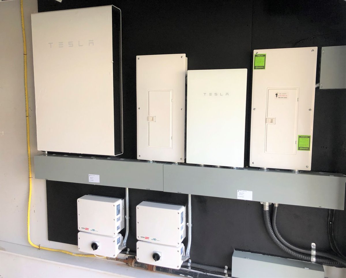 SkyFire Array of the Week
This 18.8kW system with Tesla Powerwall sits on top of a net-zero @Effecthomes house in Edmonton, Alberta. The Tesla Powerwall will back up the majority of the home's electrical needs. Awesome! #albertabuilders #teslapowerwall #yegsolar