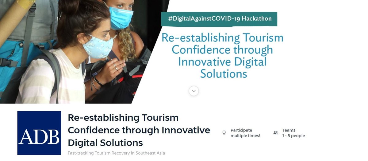 GMCInnovation's tweet image. #ADBReestablishingTourismConfidence #CodingCompetitions #Competitions
#ADB Re-establishing Tourism Confidence through Innovative Digital Solutions
How can digital technology help restore travelers confidence and help Southeast Asia’s small and m ...
is.gd/KfZu48