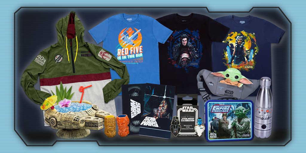 SW_Celebration's tweet image. Full worldwide access to the #StarWarsCelebration store is now open! Shop our entire collection of over 150 new items including exclusive merchandise inspired by Star Wars: #TheMandalorian. ow.ly/Hiqh50Cqoaz