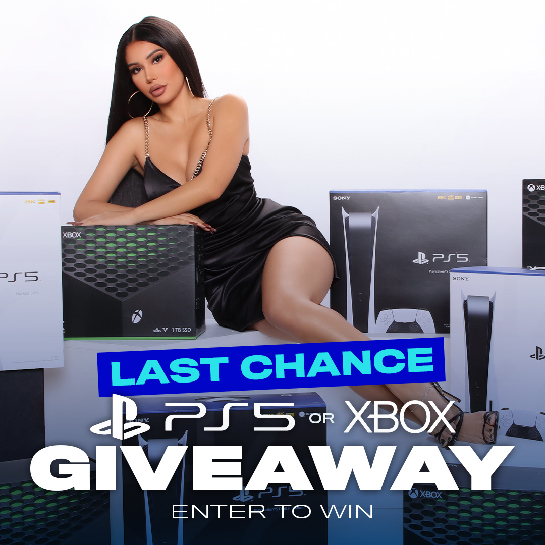 FashionNova's tweet photo. 🔥🎮FREE PS5 OR XBOX🎮🔥We’re Giving Away A PS5 Or Xbox Series X To 10 Lucky Winners!⁠
How To Win:⁠
Step 1: Click 👉https://t.co/Hlckd3HGsU
Step 2: Follow FashionNova⁠MEN On IG
Step 3: Like &amp; RT This Photo
Step 4: Tag 3 Friends &amp; Comment Which Console You Want
*See IG Post https://t.co/7m6HWUuq3n
